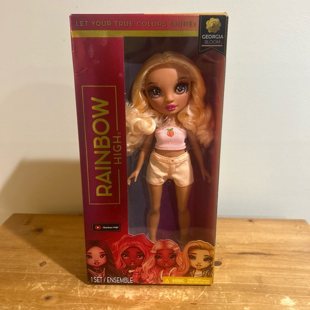 Rainbow High Georgia Bloom Doll series 3 NIB